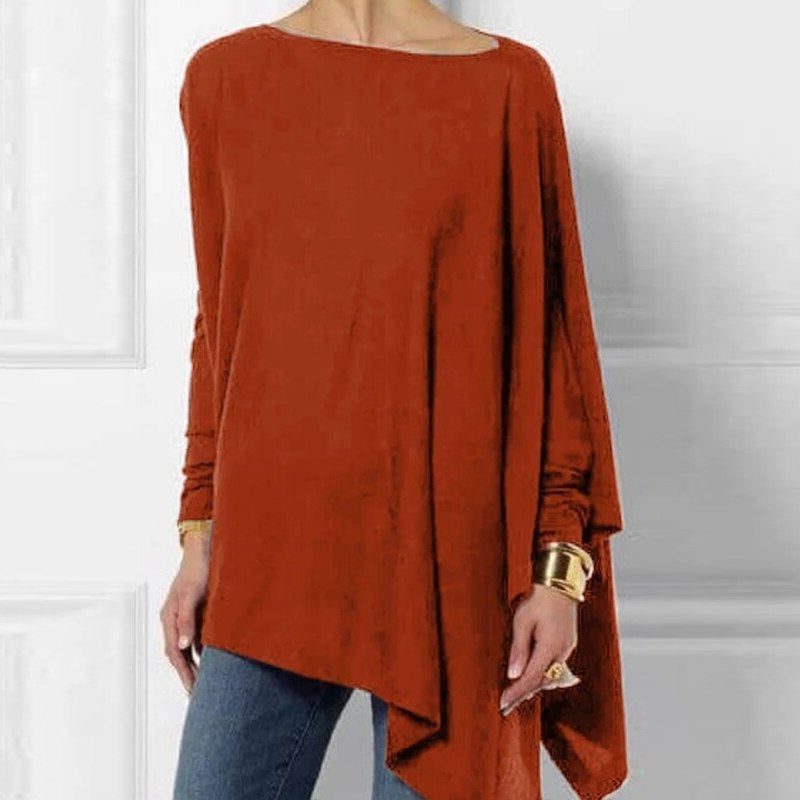 Lili | Asymmetrical Top with Long Sleeves for Women
