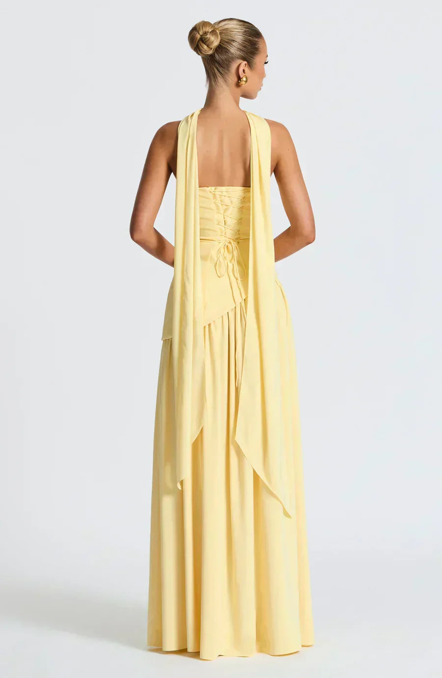 Emily | Asymmetric Maxi Wedding Guest Dress
