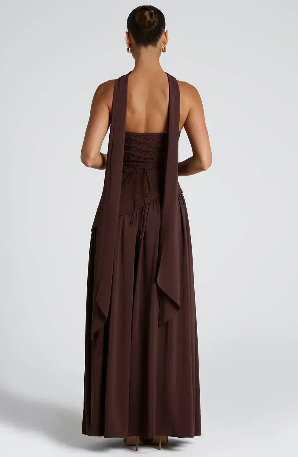 Emily | Asymmetric Maxi Wedding Guest Dress