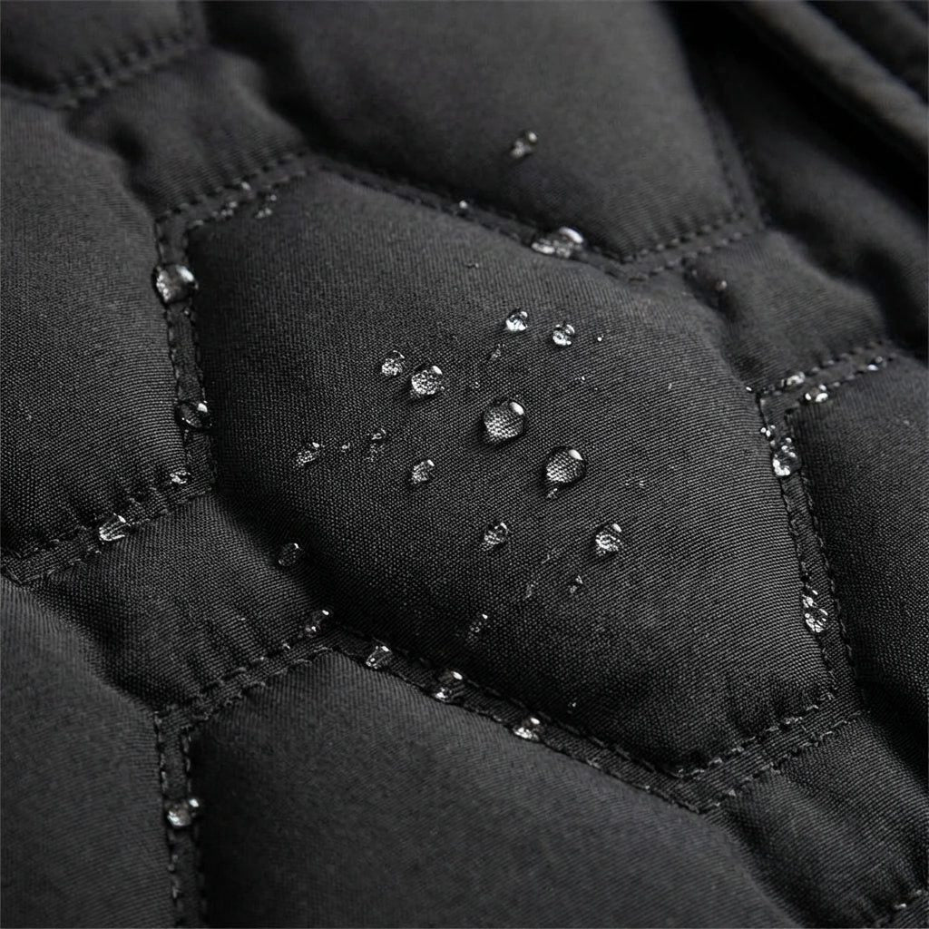 Maren | Hooded Longline Quilted Puffer Coat for Women