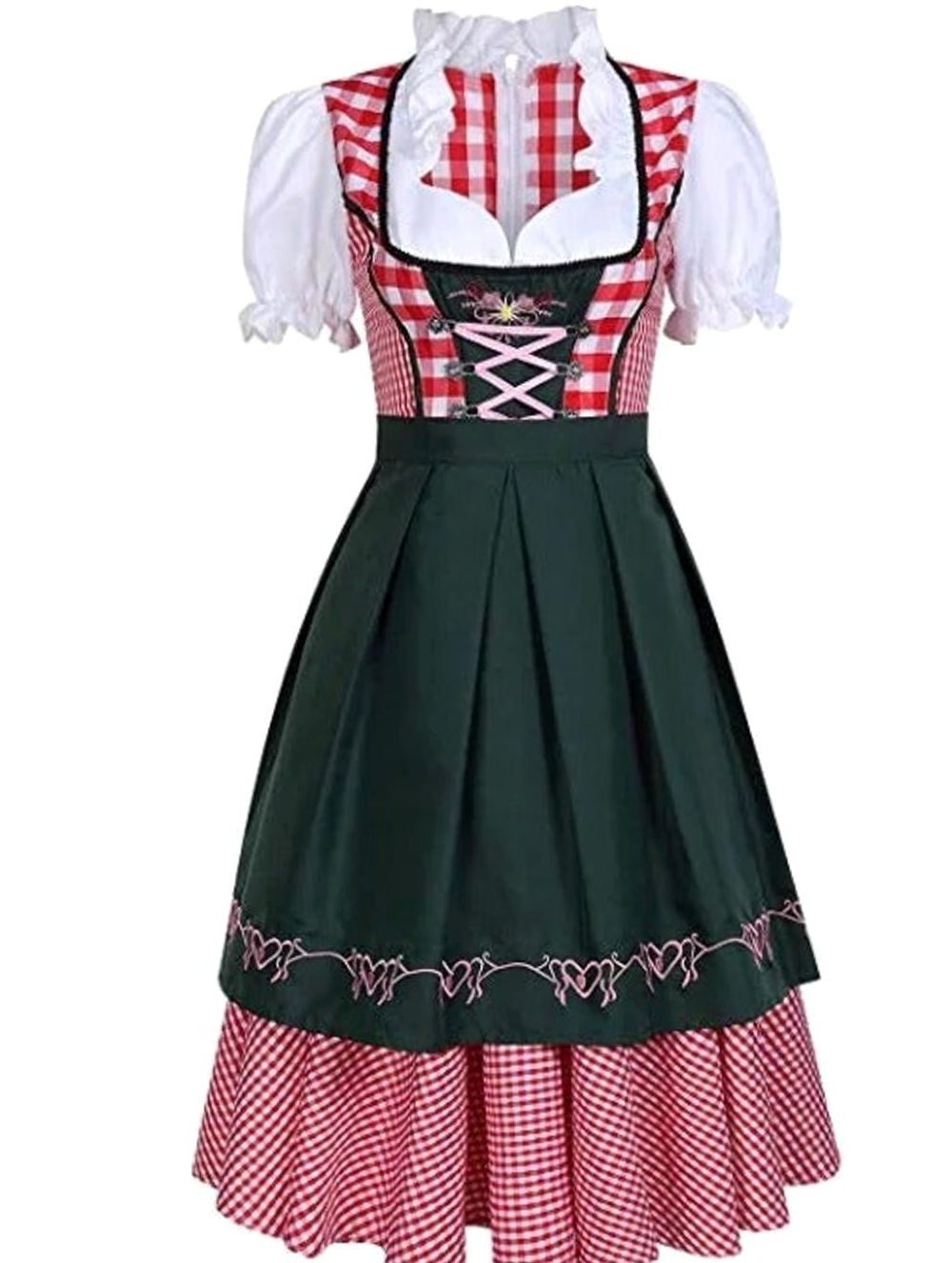 Nerissa | Oktoberfest Off-Shoulder A-Line Dirndl Dress for Women