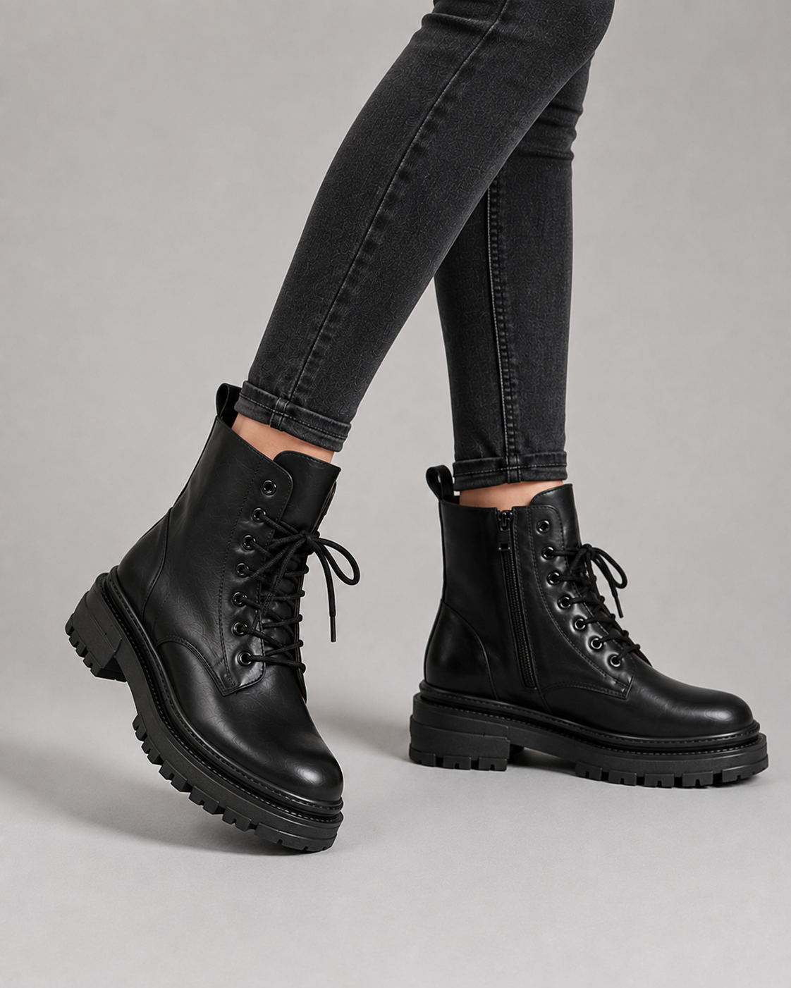 Roberta | Ankle Snow Boots with Lace-Up for Women