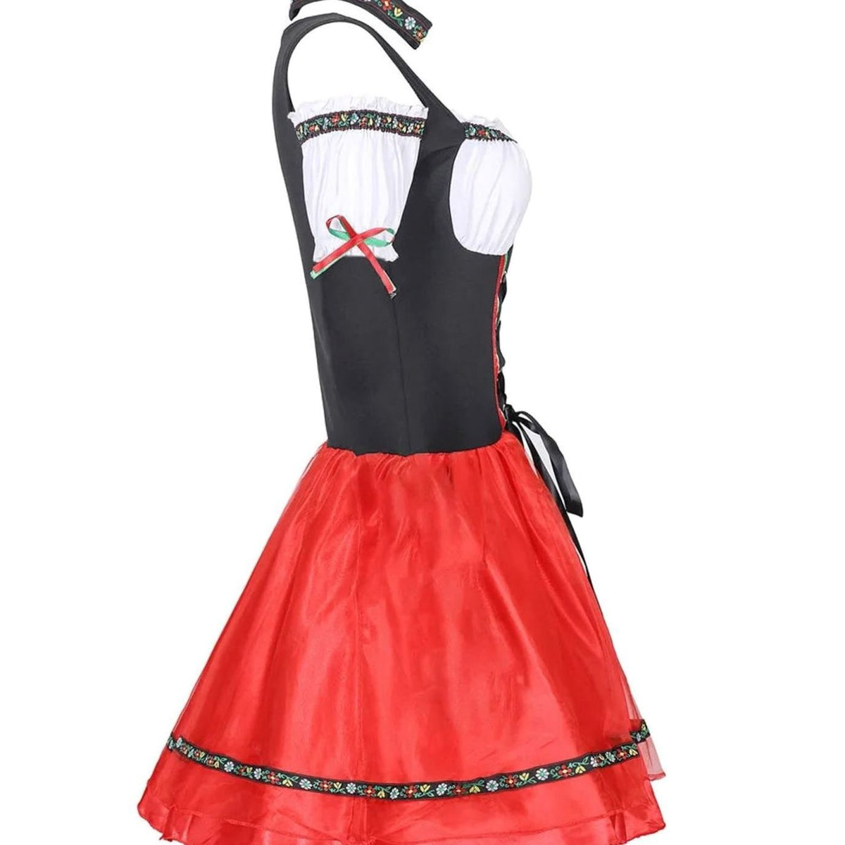 Victorine | Oktoberfest Corset Lace-Up Dirndl Dress for Women