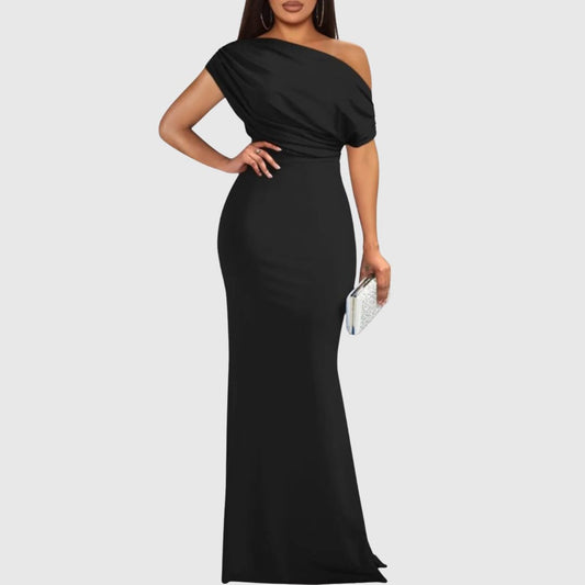 Violetta | One-Shoulder Maxi Gown for Women