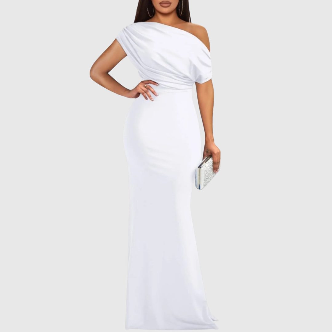 Violetta | One-Shoulder Maxi Gown for Women