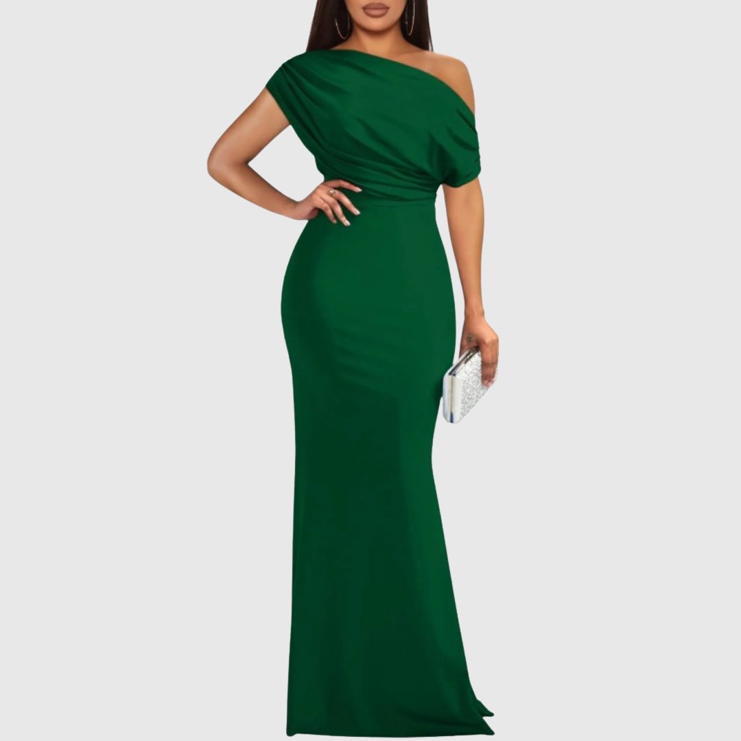 Violetta | One-Shoulder Maxi Gown for Women
