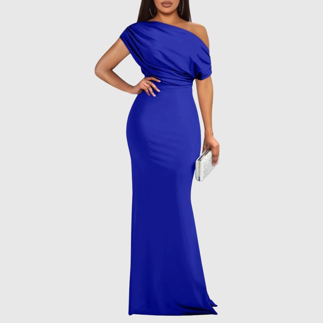 Violetta | One-Shoulder Maxi Gown for Women
