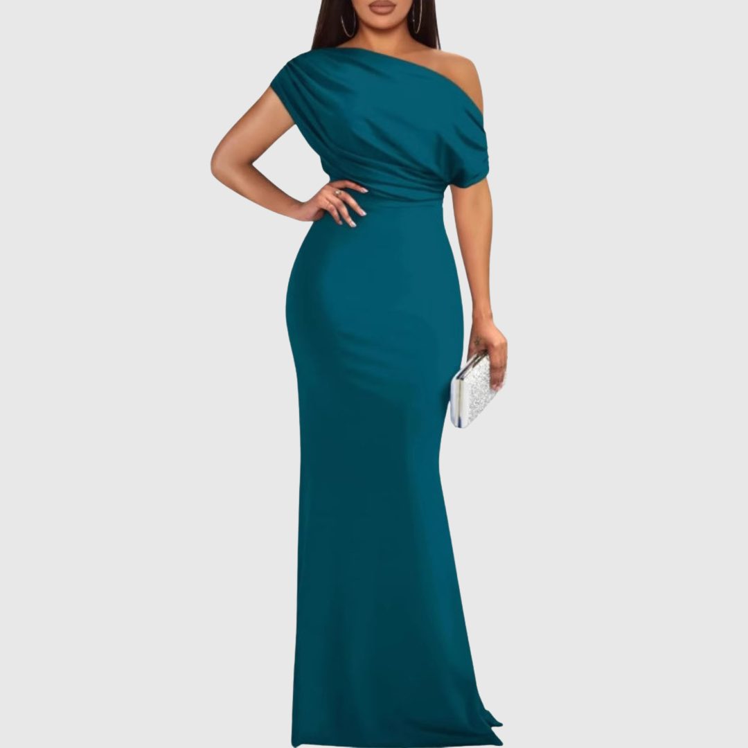 Violetta | One-Shoulder Maxi Gown for Women