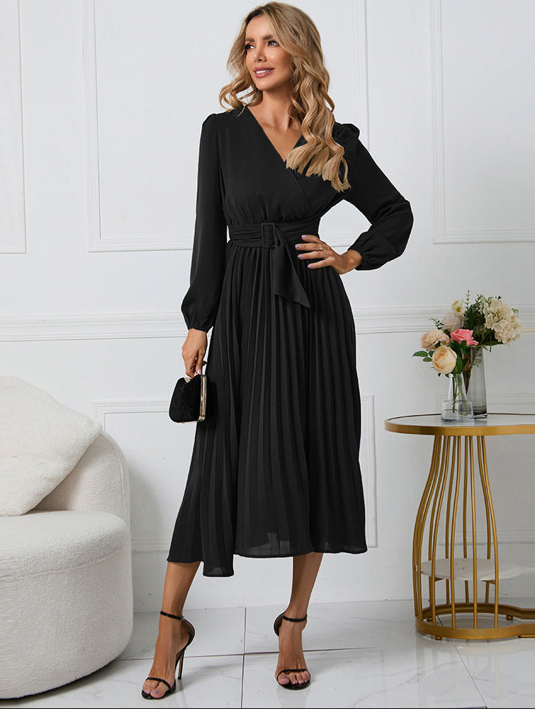 Grace | Long Sleeve Midi Wedding Guest Dress